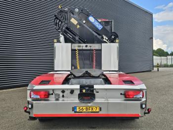 TGX 37.480 8x2-6 / HMF 85 t/m CRANE / KRAN